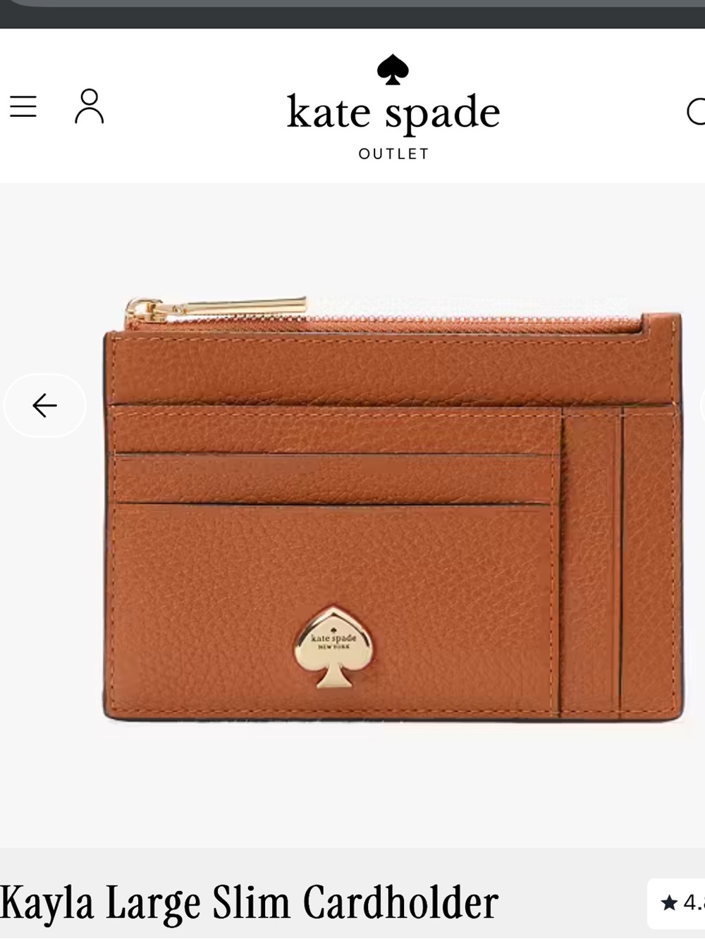 Kayla Large Slim Cardholder